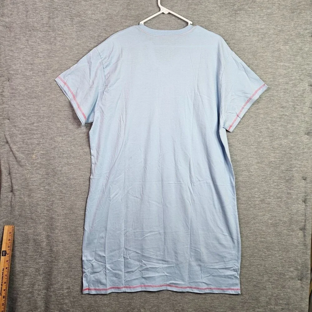 Little Blue House Women's Graphic Short Sleeve Sleepshirt One Size NEW - Picture 2 of 9